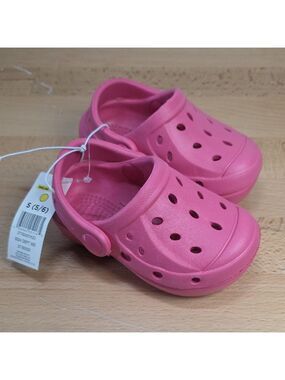 Children's Pink Water Shoes Clog Size 5/6